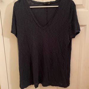 Rag & Bone Navy Blue Short Sleeve Tee